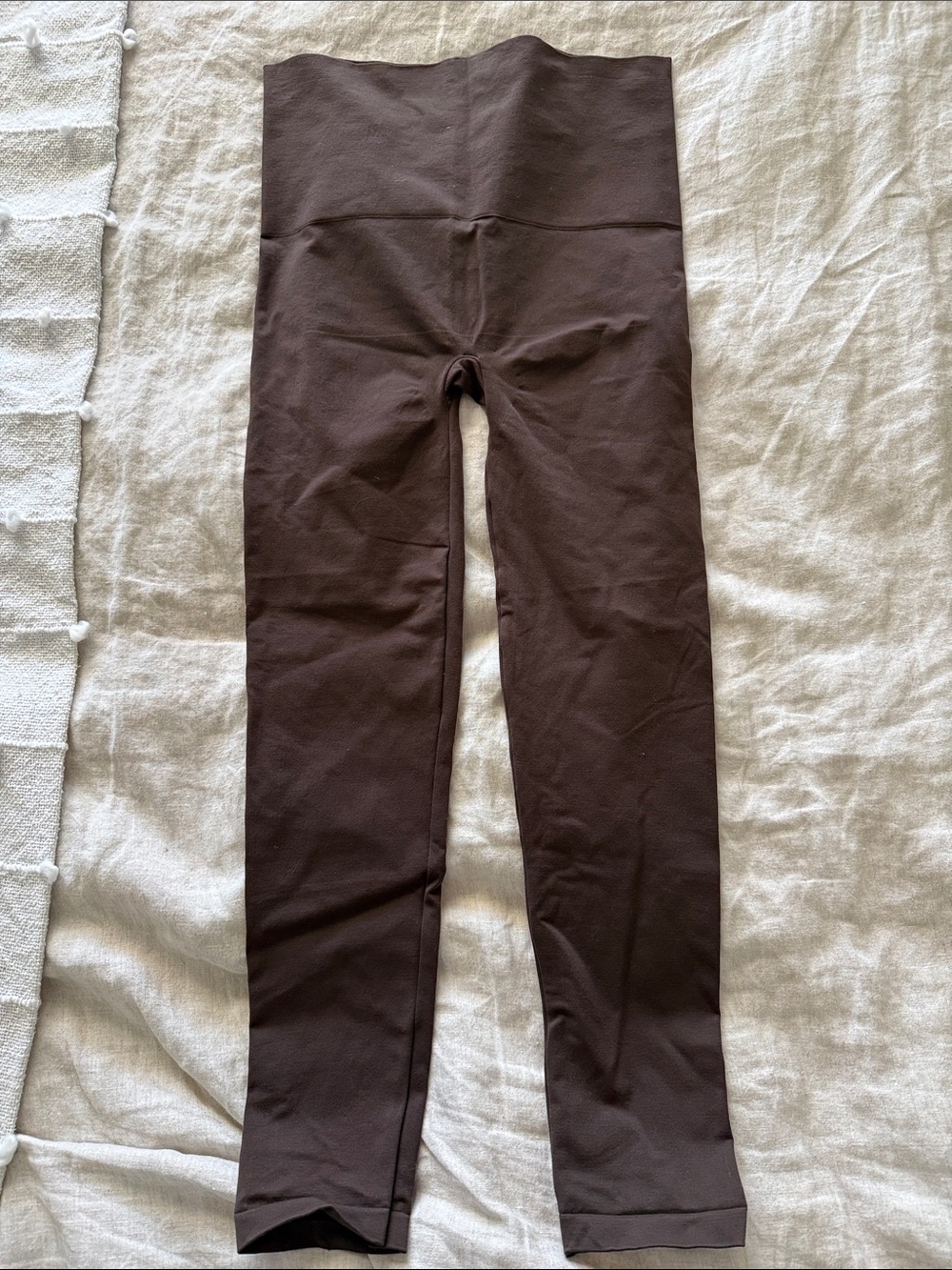 SPANX Sculpting High-Waist Leggings in Brown